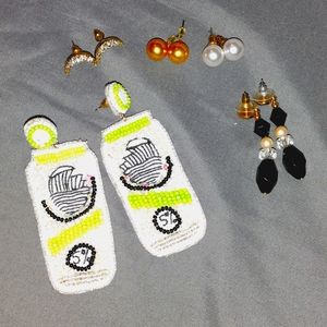 🤍💜Earring Bundle💜🤍